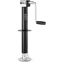 Vevor A-Rahmen-Anhängerheber 2267 kg, 381mm Hub, Anhängerstütze mit verstellbarem 7-stufigem Fallbein & Bohrerbuchse, kompatibel mit Akku-Bohrer, für Wohnmobil-, Nutzfahrzeug- & Yachtanhänger
