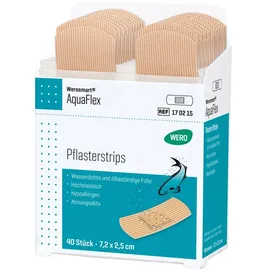werosmart Wero AquaFlex Pflasterstrips, Pflasterspender-Einsatz 40 St