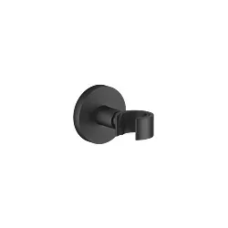 Dornbracht Brausehalter 28050625-33 mit Rosette Ø 55 mm, schwarz matt