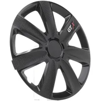 RIDEX 17" Zoll Radkappe schwarz 100009A0091 Radzierblenden Radblende