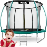 Neo-Sport Gartentrampolin Neo-Sport 252 cm Grün