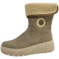 Rieker Plateau Stiefeletten in Beige 42 EU