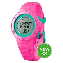 ICE-Watch 021275 99 mm Kunststoffgehäuse türkis/pink Silikonarmband rosa S