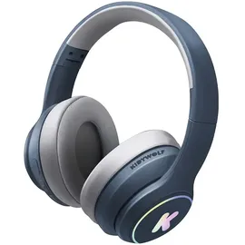 KIDYWOLF Bluetooth-Overear-Kopfhörer Blau