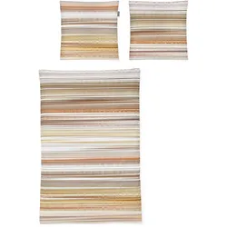 Irisette Bettwäsche »Magic 8884«, edler Digitaldruck Irisette apricot B/L: 155 cm x 200 cm