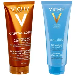 Vichy Capital Soleil Selbstbräuner + Capital Soleil Milch