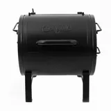 Char-Griller E82424 Smoker Seite Feuer Box Tragbarer Holzkohlegrill, Schwarz