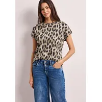 STREET ONE Dropped Shoulder Shirt mit Print - 34