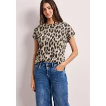 STREET ONE Dropped Shoulder Shirt mit Print - 34
