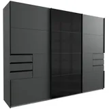 Schwebetürenschrank Saigon 270 x 208 x 0 cm Grau
