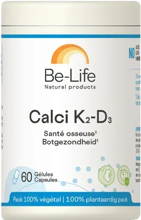 Be-Life Calci K2-D3 Nahrungsergänzungsmittel 60 Kapseln