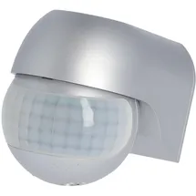 Unitec Bewegungsmelder silber für bis zu 2000 Watt, 180 Grad, IP44
