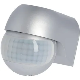 Unitec Bewegungsmelder silber für bis zu 2000 Watt, 180 Grad, IP44