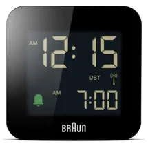 Braun BC08B-DCF Reisewecker schwarz