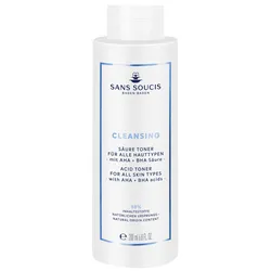 SANS SOUCIS Cleansing Säure Toner mit AHA + BHA Säure