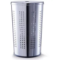 Zeller Wäschesammler, Edelstahl, ø 30/34 x 60 cm