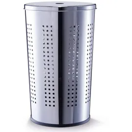 Zeller Wäschesammler, Edelstahl, ø 30/34 x 60 cm