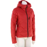 The Mountain Studio Damen Ultralight Down Hoodie Jacke (Größe S, rot)