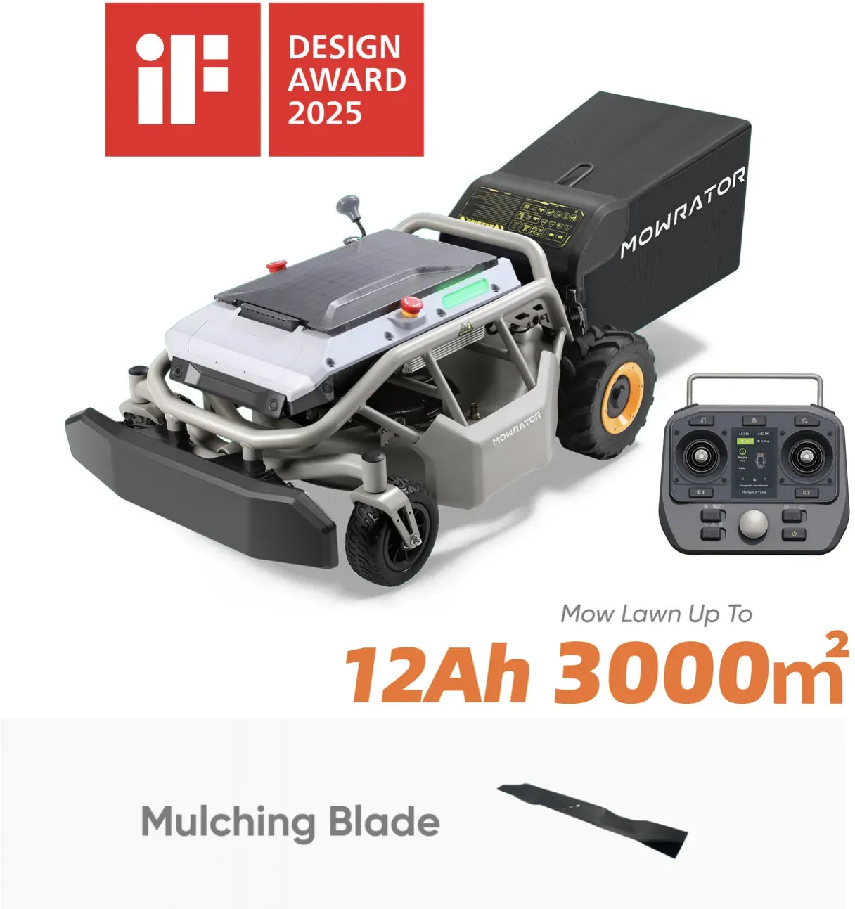 Mowrator S1 ferngesteuerter Rasenmäher