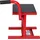 Wiltec Hebebühne Leder/Metall 31-41 cm rot