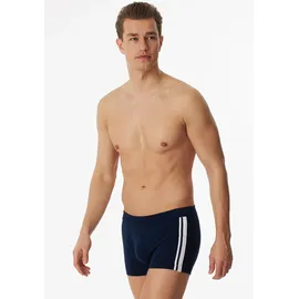 SCHIESSER 95/5 Shorts Organic Cotton streifen dunkelblau S 3er Pack