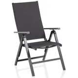 Kettler RASMUS Multipositionssessel 61,5 x 68,5 x 110 cm anthrazit