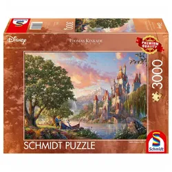Schmidt Spiele Puzzle Disney Belle's Magical World, 3000 Puzzleteile bunt