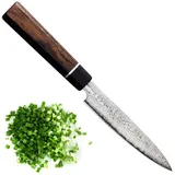 Suncraft Allzweckmesser 12 cm Senzo Black Damast