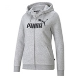 Puma Damen ESS Logo Full-Zip Hoodie Sweatjacke