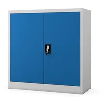Jan Nowak Beata Aktenschrank 90 x 40 x 93 cm Grau / Blau