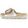 Gabor "Pantolette", Damen, Gr. 43 gold, Schuhe Pantolette