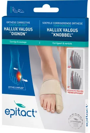 Epitact Korrekturschiene Hallux Valgus Aus Epithelium Flex Größe M 1 Stück (0522BE)