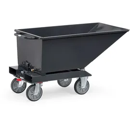 Fetra Fechtel Transportgeräte GmbH Muldenkipper Inh.250l L1359xB713xH780mm grau o.Ablasshahn fetra