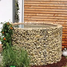 Bellissa Gabionen-Wasserfass 130 x 110 x 80 cm