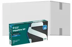 Semperguard® sapphire XP black Nitrilhandschuhe, puderfrei 3000016211 , 1 Karton = 10 Packungen à 100 Stück, Größe M (7-8)