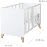 roba Beistellbett Leon 60x120 cm,