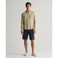GANT Twill Relaxed Fit Kurze Hose - Marine -