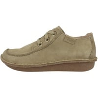 Clarks Damen Oxford Funny Dream, Dark Sand Suede, 37 EU