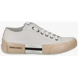 Candice Cooper Rock Patch S-Sneakers aus Leder in Vintage-Optik, weiß 39 - 39 EU