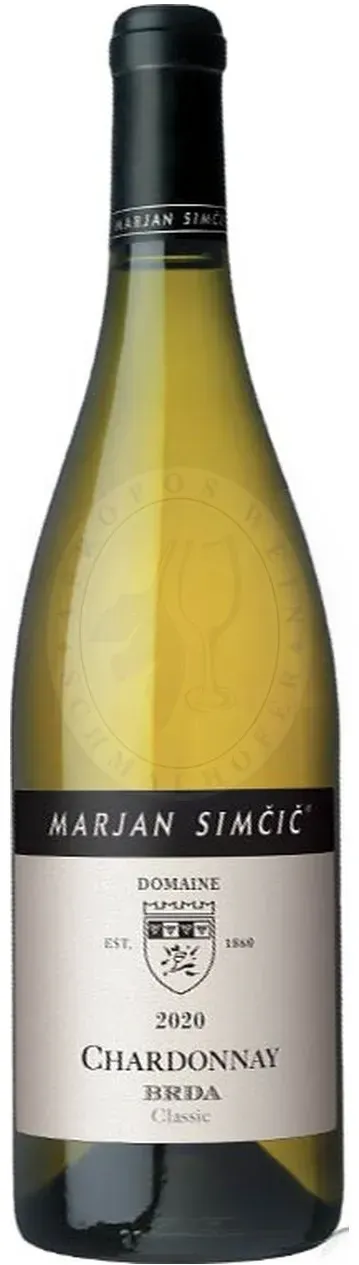 Chardonnay Brda Classic 2022 Simcic 0,75l