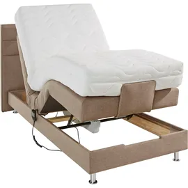 Westfalia Schlafkomfort Boxbett 104 x 210 cm Beige