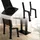 ML-Design Bankgestell 2er Set 10 x 77,5 x 47 cm Stahl schwarz