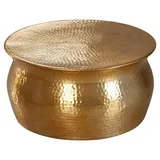 Wohnling Couchtisch - ca. 60 cm Alu Gold