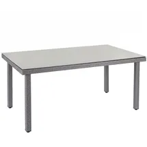 MCW Chieti Gartentisch 160 x 90 x 74 cm grau