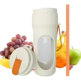 450-ml-tragbarer Standmixer, Elektrischer Fruchtsaftmixer, Wiederaufladbarer Shaker, Benutzerfreundlicher Smoothie-maker, Tragbarer Zitruspressbecher Für Smoothies Und Shakes