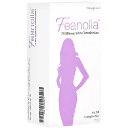 Feanolla 75 Mikrogramm Filmtabletten 168 St