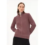 ARMEDANGELS REBECCAA GMT DYE | Strickjacke aus Bio-Baumwolle - lila S