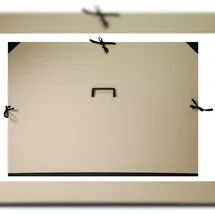 Clairefontaine 3x Zeichenmappe mit 3 Bändern und Griff, - Grau 975425C