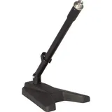 Quik-Lok Quik Lok A/114 BK EU Mikrofonständer (EU-Gewinde, Eisenfuß, Tischständer) schwarz
