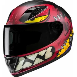 HJC Helmets Y10 Schwarz/Rot/Gelb M